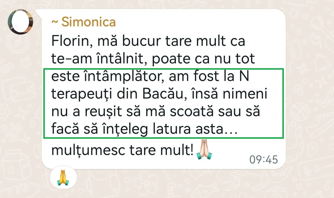 Testimonial cursant