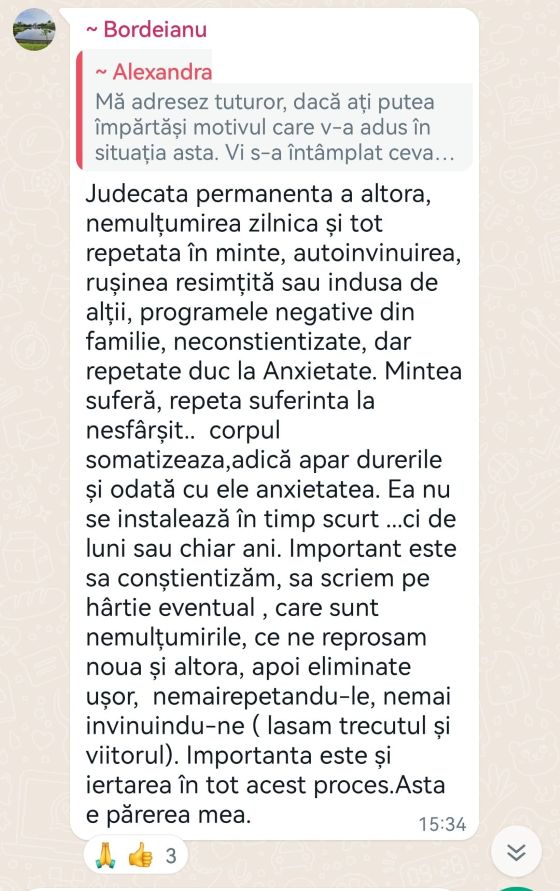 Testimonial cursant MI 10
